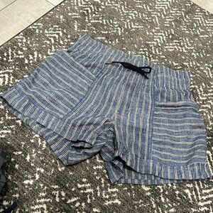 Athleta linen shorts size 2